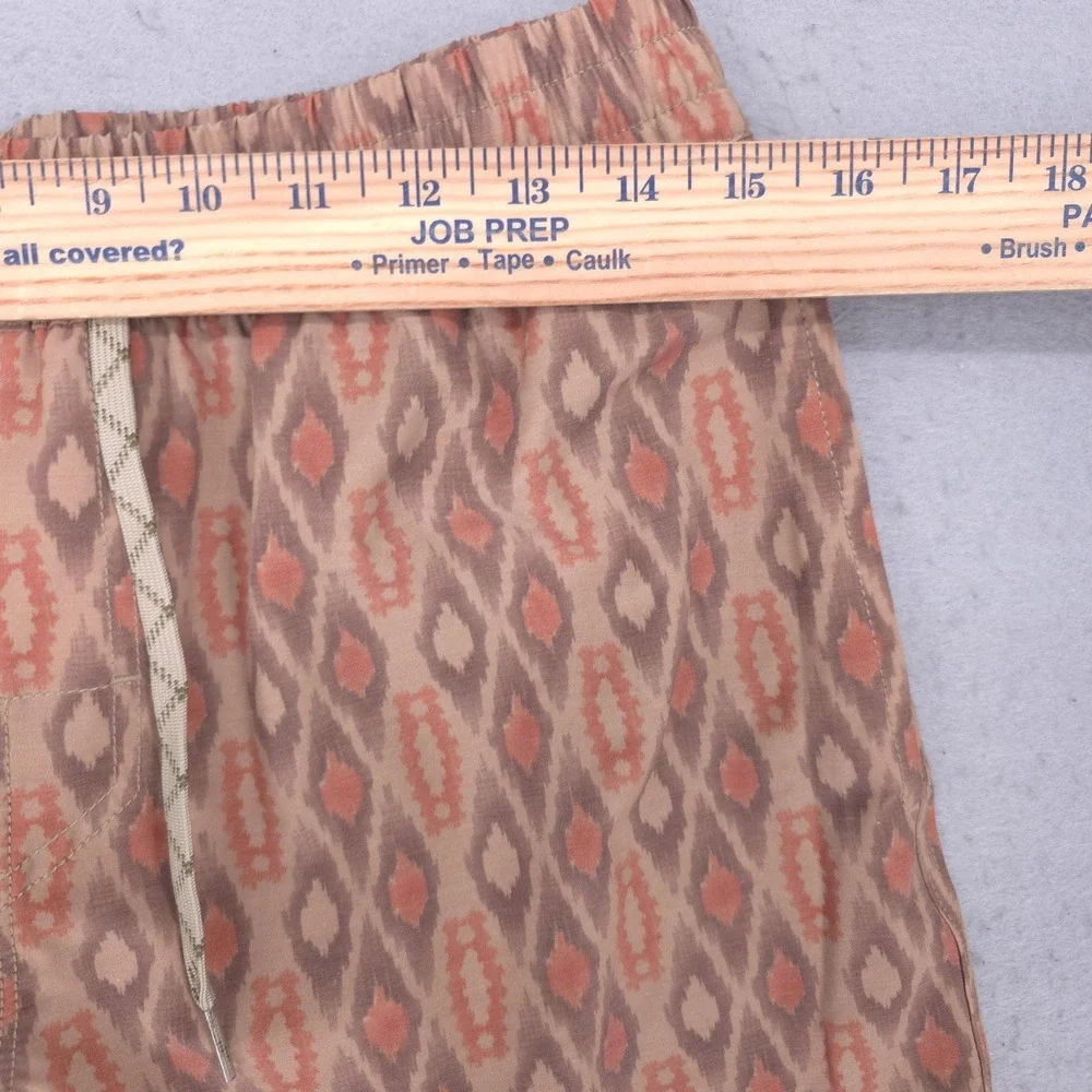 Howler Bros Swim Shorts Mens Medium Beige Western Swim Trunks Drawstring Beach